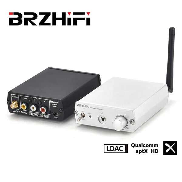 BRZHIFI BT20 Wireless Home Audio DAC Decoder Bluetooth 5.0 Car Amplifier