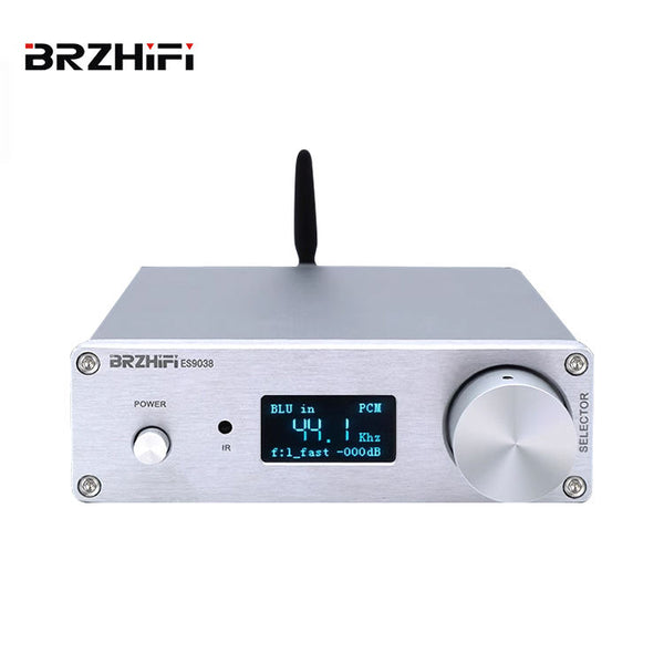 BRZHIFI SU9 Dual Core ES9038 QCC5125 Bluetooth 5.1 LDAC DAC Headphone Amplifier