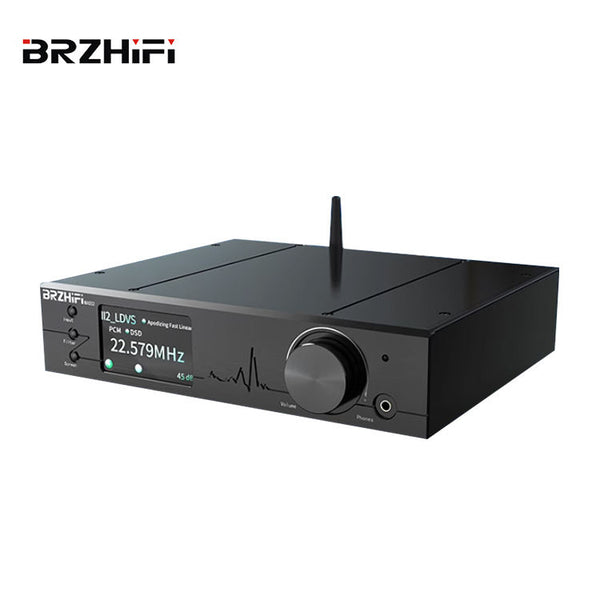 BRZHIFI NXC02 Dual ES9038PRO Digital Audio Decoder Hifi Audiophile DAC DSD512 Bluetooth LDAC