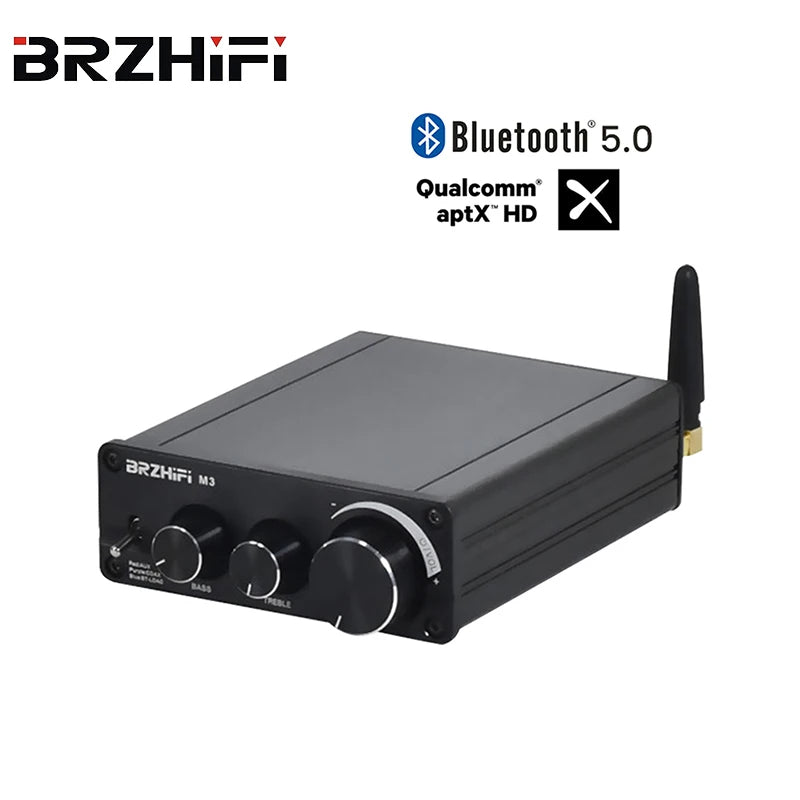 BRZHIFIM3QCC5125Bluetooth5.0Stereo2.1CHAmplifier80W*2