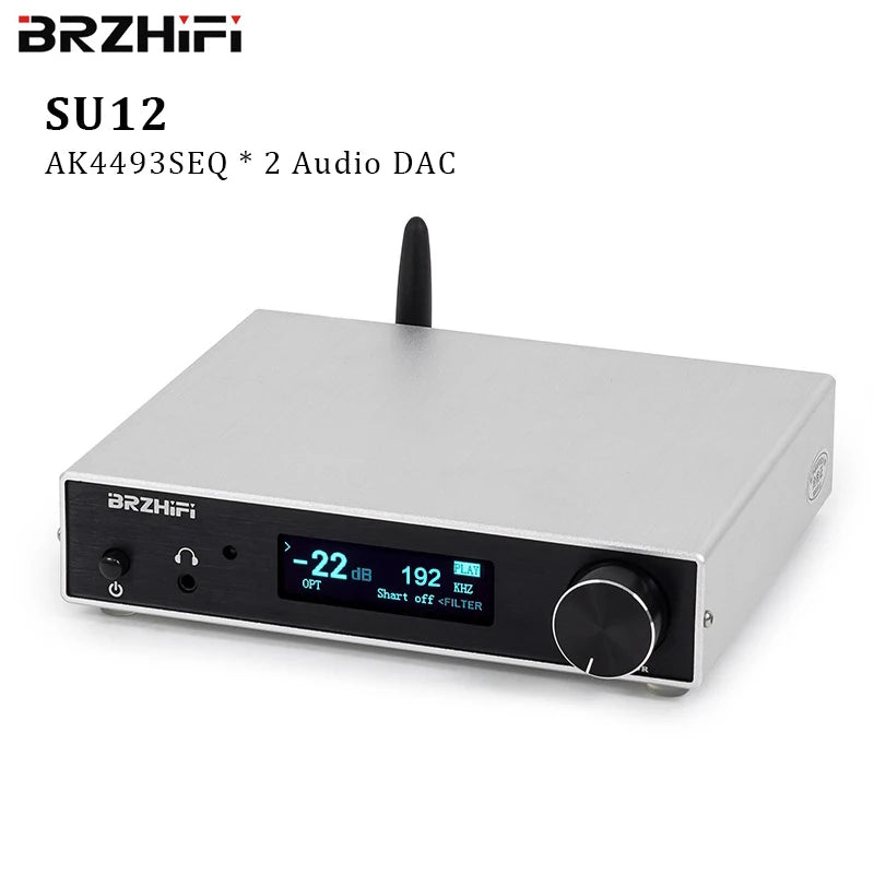 BRZHIFI SU12 Dual AK4493S DAC Bluetooth 5.1 Receiver – BrzHifi